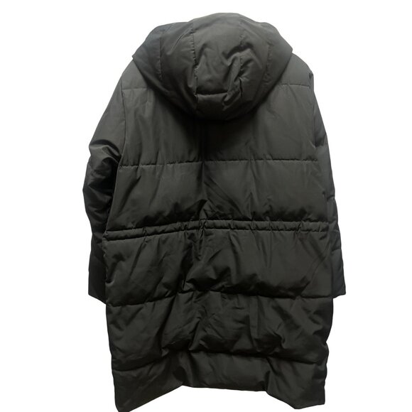 Everlane Black The Long Puffer Jacket Parka - Picture 12 of 13